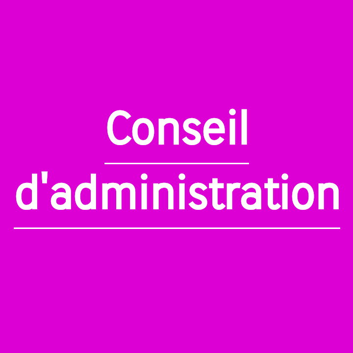 Conseil d'administration