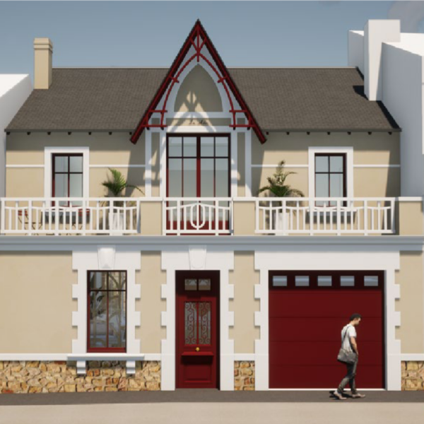 Le projet d'extension de Vincent Ragas pour le 54, rue Félix Faure