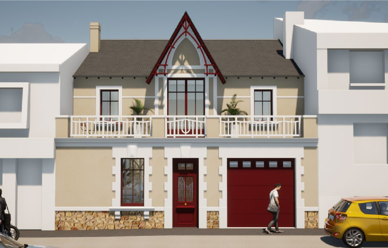 Le projet d'extension de Vincent Ragas pour le 54, rue Félix Faure