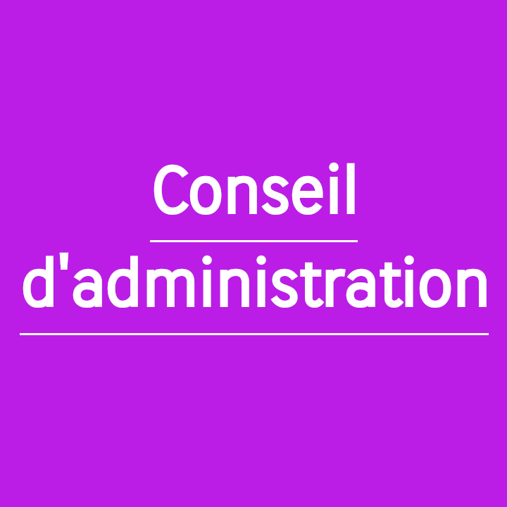 Conseil d'administration